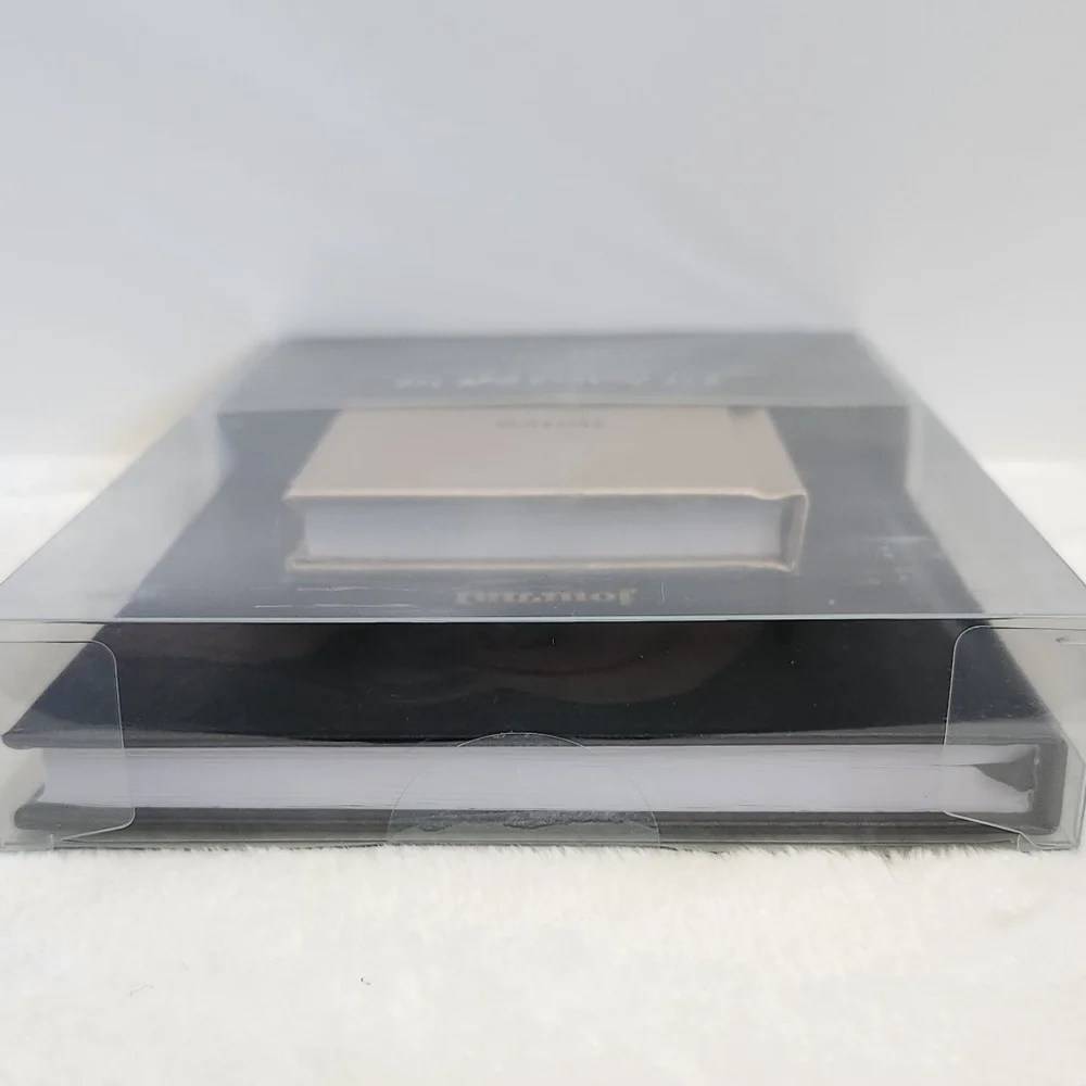 Gartner Studios Black Gold Vegan Leather Journal 2 Piece Gift Set NWT